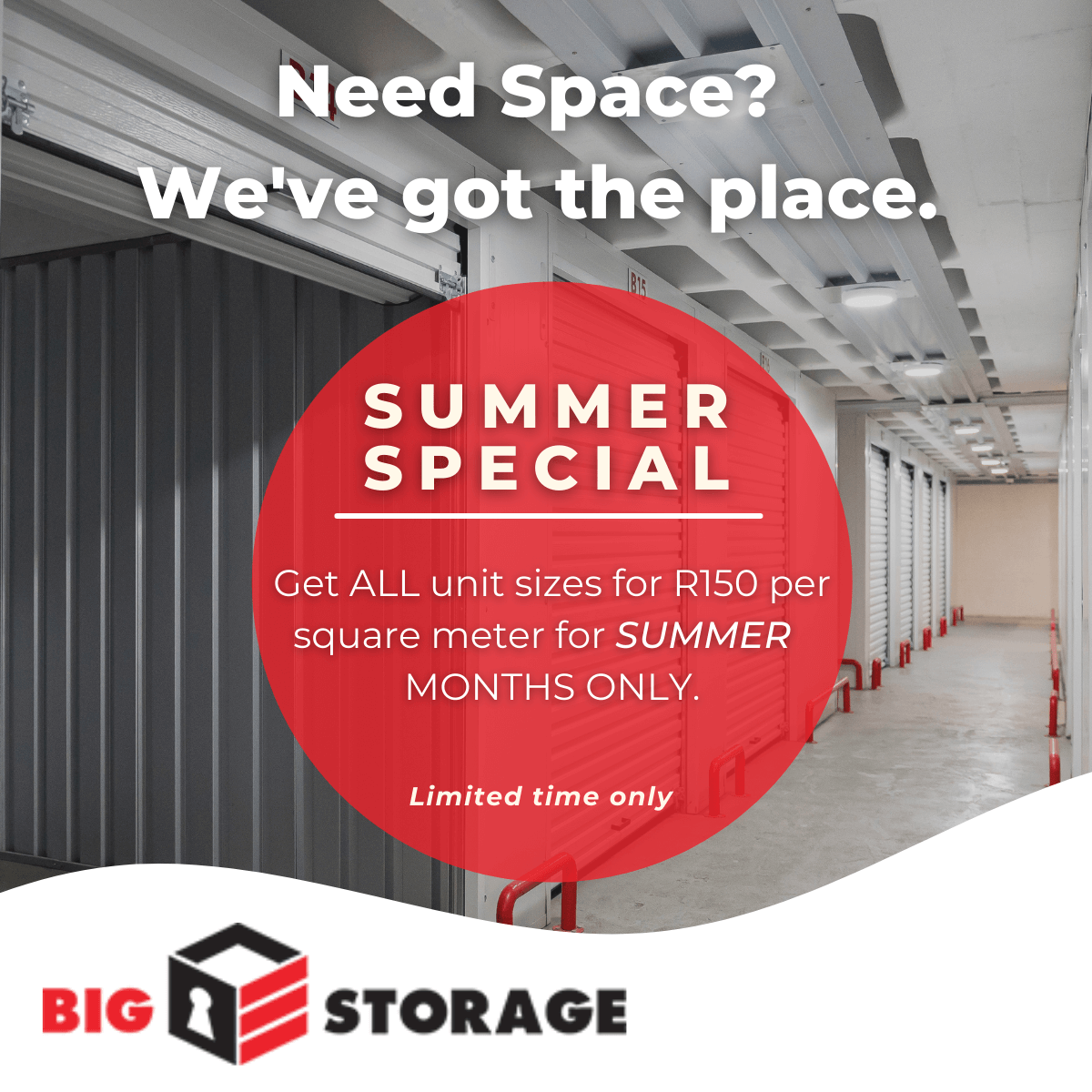 Storage solutions summer promotion